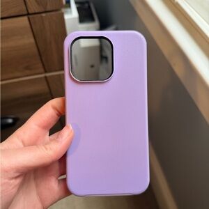 Purple Otter Box & Free Floral Phone Case